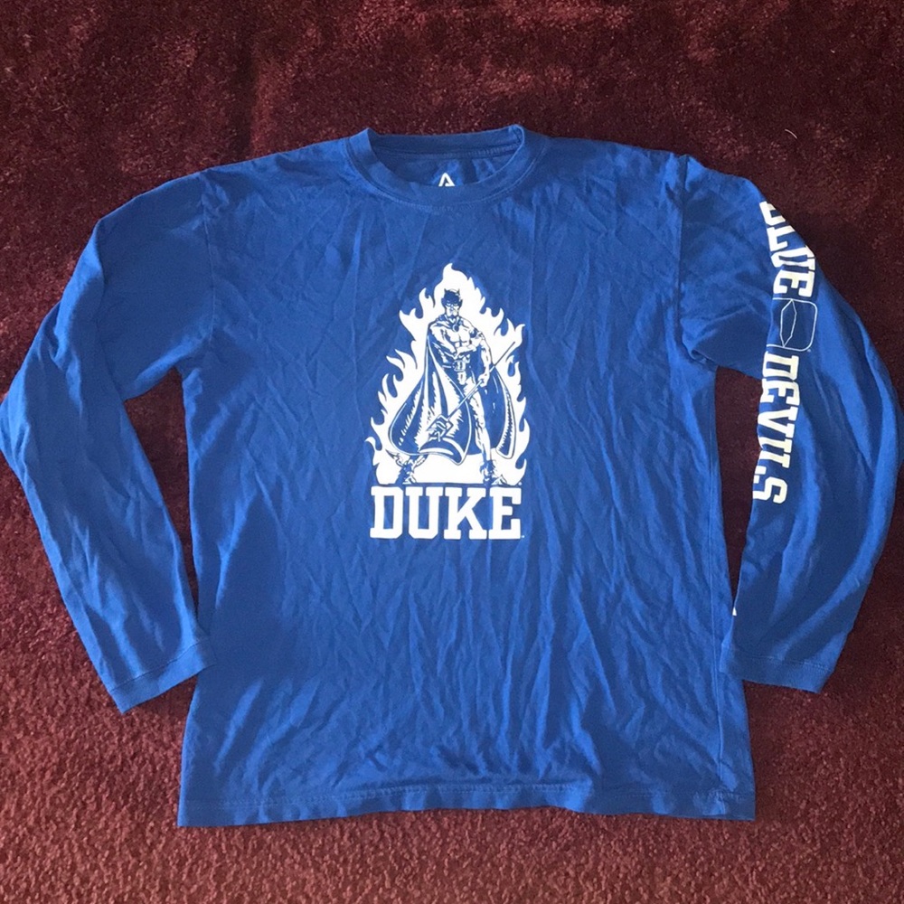Vintage Duke Blue Devils Long Sleeve Shirt